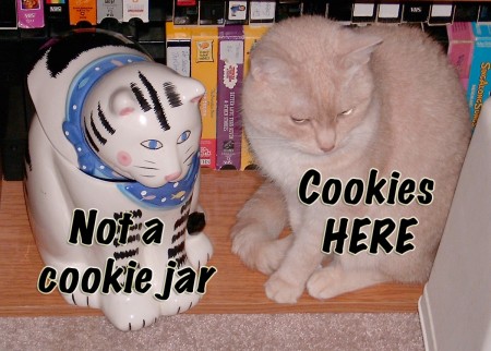 View joke - Make sure you use the right cookie jar